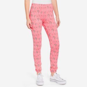 Wildfox Couture Soft Solid Jet Black Malibu Skinny Basic Cuf Sweatpants xs s m